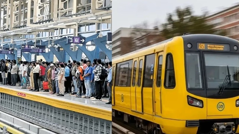 Rajyotsava gift: 5th train to hit Yellow Line on Nov 1