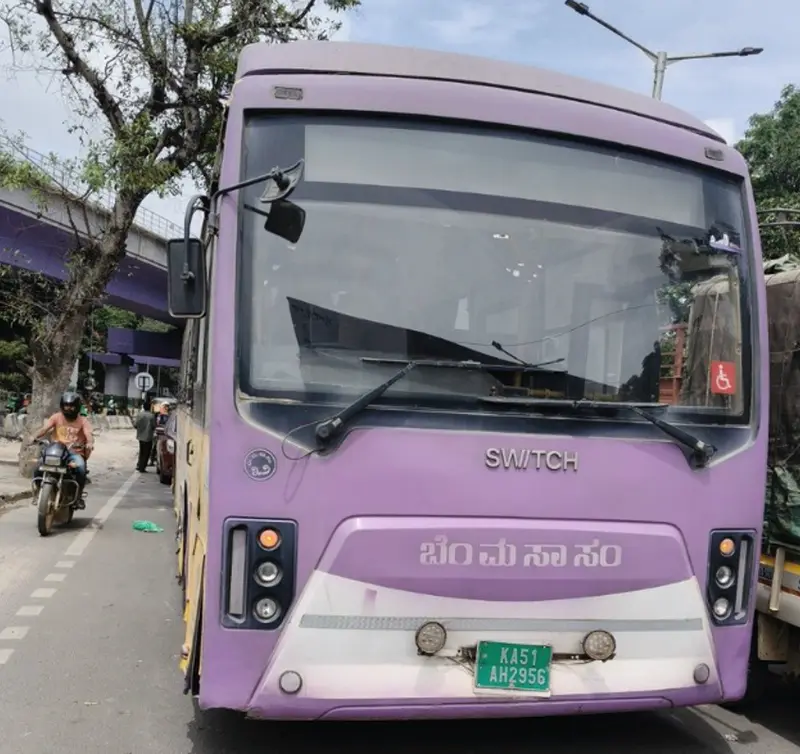 Stalled Vehicle Sparks Heavy Traffic Jam Near Whitefield