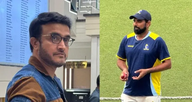 Sourav Ganguly Backs ‘Fit’ Mohammed Shami for India Comeback