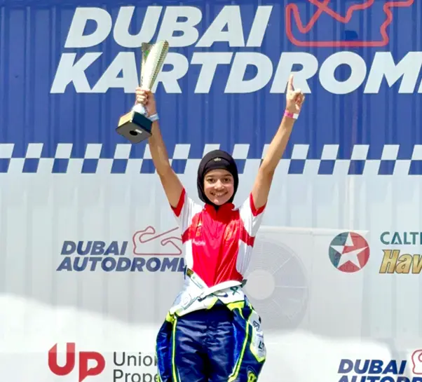 India’s 10-year-old racer shines in COFTA series